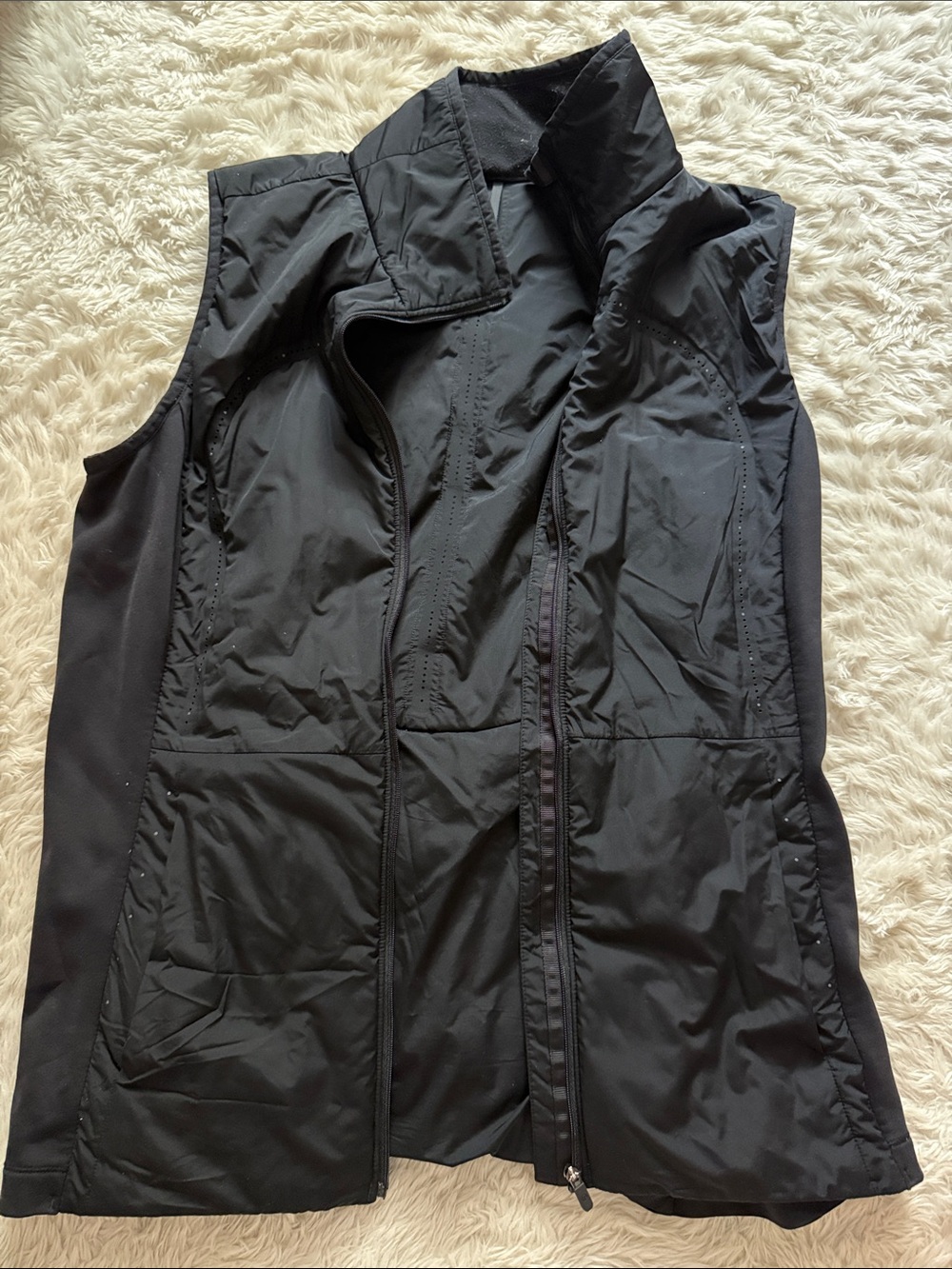 lululemon athletica Black Quilted Vest